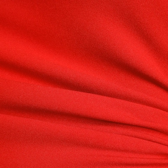 Lulus Red Strapless Gown Dress S NWT Side Cutout Formal Maxi Evening Prom - Picture 5 of 7